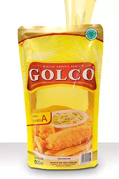 Minyak goreng Golco Refill 900ml