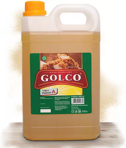 Minyak goreng jerigen 1,8 liter Golco