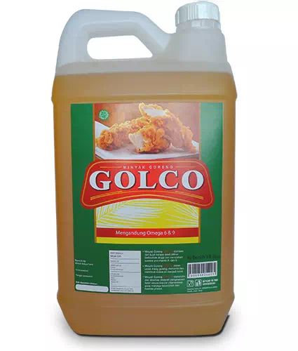 Minyak goreng jerigen 18 liter Golco