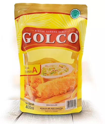 Minyak goreng Golco Refill 400ml