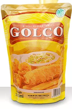 Minyak goreng Golco Refill 2 Liter