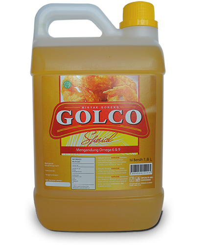 Minyak goreng Golco Spesial 1800ml kemasan jerigen