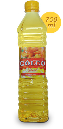 Minyak goreng sehat Golco Spesial kemasan botol 750ml